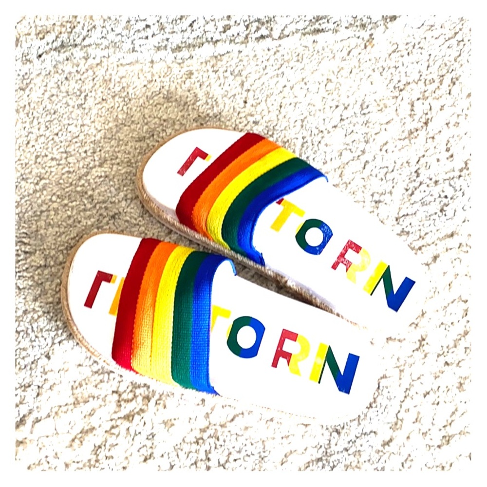 Tretorn Rainbow slides